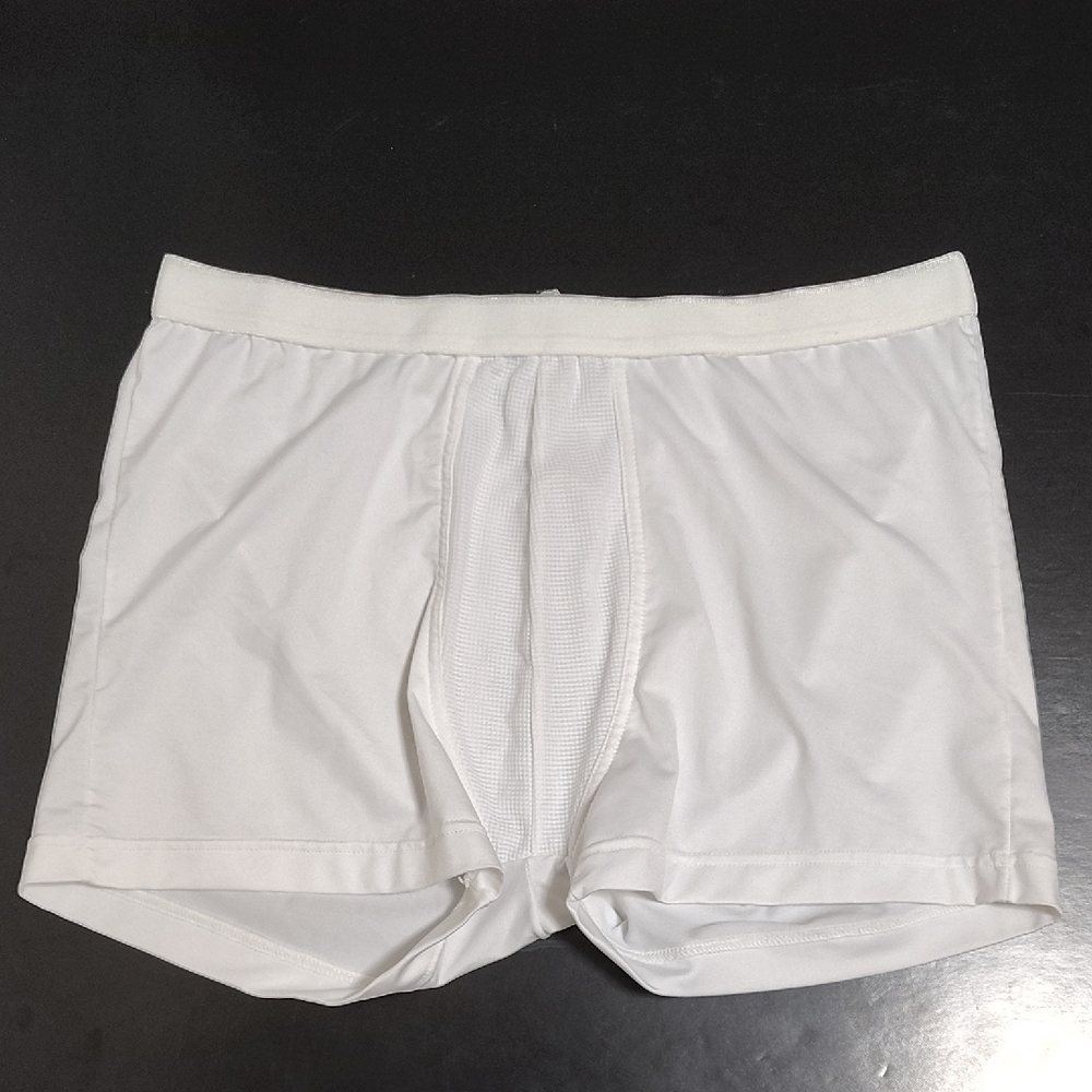 Jockey White Men's Boxer Briefs — Breathable Support Size L